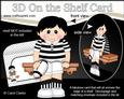 3D on the Shelf Card Kit - Rugby Boy Derek
