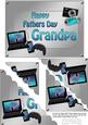 5x7 Gadgets N Gizmos Fathers Day Grandpa Scallop Corner Stac