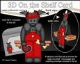3D on the Shelf Card Kit - Hamish Scottie Dog