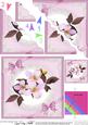Clematis and Lace - Scalloped Corner Stacker