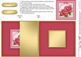 Just Roses No-hole Fold Back Card