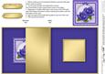 Just Roses No-hole Fold Back Card