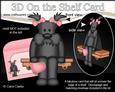 3D on the Shelf Card Kit - Maisie Scottie Dog