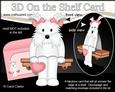 3D on the Shelf Card Kit - Jess Westie Dog
