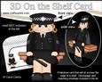 3D on the Shelf Card Kit - Police Sergeant Sally