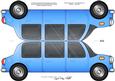 Large Dl Stretch Limo Shaped Card