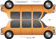 Large Dl Stretch Limo Shaped Card