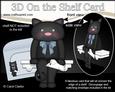 3D on the Shelf Card Kit - Little Black Cat Sooty