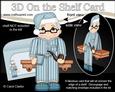 3D on the Shelf Card Kit - Beddy Ready Old Man Albert