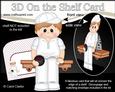 3D on the Shelf Card Kit - Lawn Bowls Boy Alfie