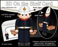 3D on the Shelf Card Kit - Royal Marine Giles