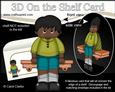 3D on the Shelf Card Kit - Little Ethnic Boy Daniel