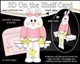 3D on the Shelf Card Kit - Easter Bunny