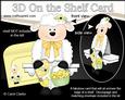 3D on the Shelf Card Kit - Easter Lamb