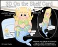 3D on the Shelf Card Kit - Little Mermaid Pearl
