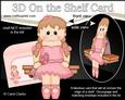 3D on the Shelf Card Kit - Little Ballerina Naomi