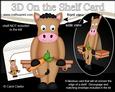 3D on the Shelf Card Kit - Gigi Horse