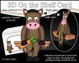 3D on the Shelf Card Kit - Gigi Horse