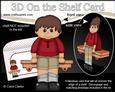 3D on the Shelf Card Kit - Little Ethnic Boy Ethan