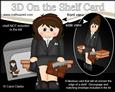 3D on the Shelf Card Kit - Buisnesswoman Berta