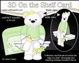3D on the Shelf Card Kit - Beau Baby Bear