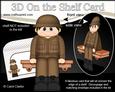 3D on the Shelf Card Kit - Ww2 Army Man Ralph