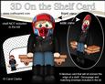 3D on the Shelf Card Kit - Little Motorcyclist Timo