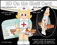 3D on the Shelf Card Kit - Little Nurse