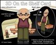3D on the Shelf Card Kit - Ethnic Old Man David