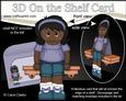 3D on the Shelf Card Kit - Little Ethnic Girl Faith