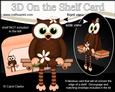 3D on the Shelf Card Kit - Little Hoot Owl