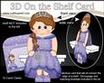 3D on the Shelf Card Kit - Little Ice Princess Kay