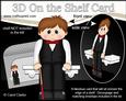 3D on the Shelf Card Kit - World Champ Snooker Player Ronnie