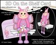 3D on the Shelf Card Kit - Puff the Butterfly