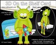 3D on the Shelf Card Kit - Little Alien Ajo