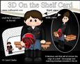 3D on the Shelf Card Kit - Little Motorcyclist Timo