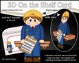 3D on the Shelf Card Kit - Little Boss Man Engineer Nick