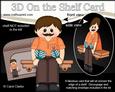 3D on the Shelf Card Kit - Darts Player Man Alex
