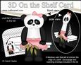 3D on the Shelf Card Kit - Su Ling Little Panda Bear