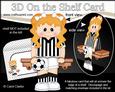 3D on the Shelf Card Kit - Little Footballer Hope
