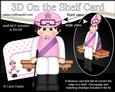 3D on the Shelf Card Kit - Little Jockey Tony