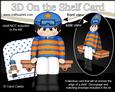 3D on the Shelf Card Kit - Little Jockey Jim