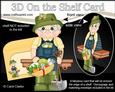 3D on the Shelf Card Kit - Veggie Patch Old Man Percy