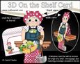 3D on the Shelf Card Kit - Veggie Patch Old Woman Val