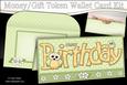 Birthday Little Hoot Owl Money or Gift Wallet Card Kit