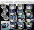 3D Gadgets N Gizmos Cracker Gift Favour Boxes