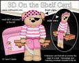 3D on the Shelf Card Kit - Livvy Bear the Pirate