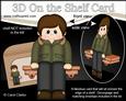 3D on the Shelf Card Kit - 1960's Mod Parka Boy Chris