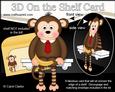 3D on the Shelf Card Kit - Little Monkey Bing