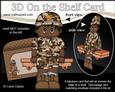 3D on the Shelf Card Kit - Little Ethnic Camo Boy Larry